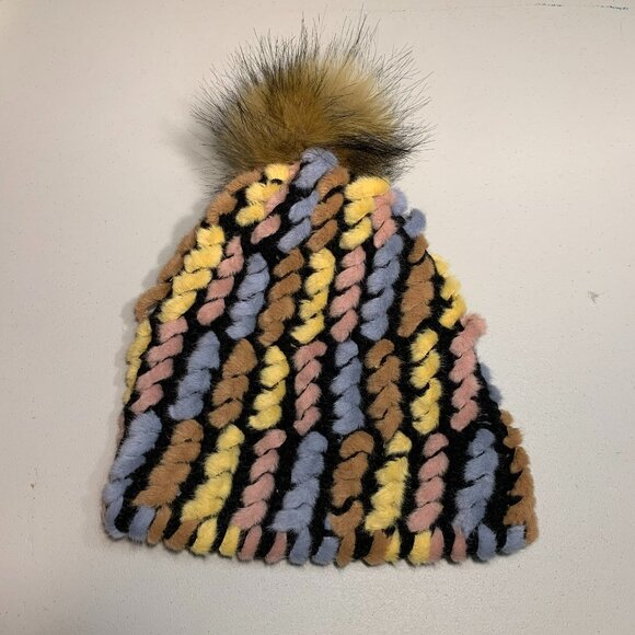Anthropologie Accessories - Anthropologie winter pom-pom beanie